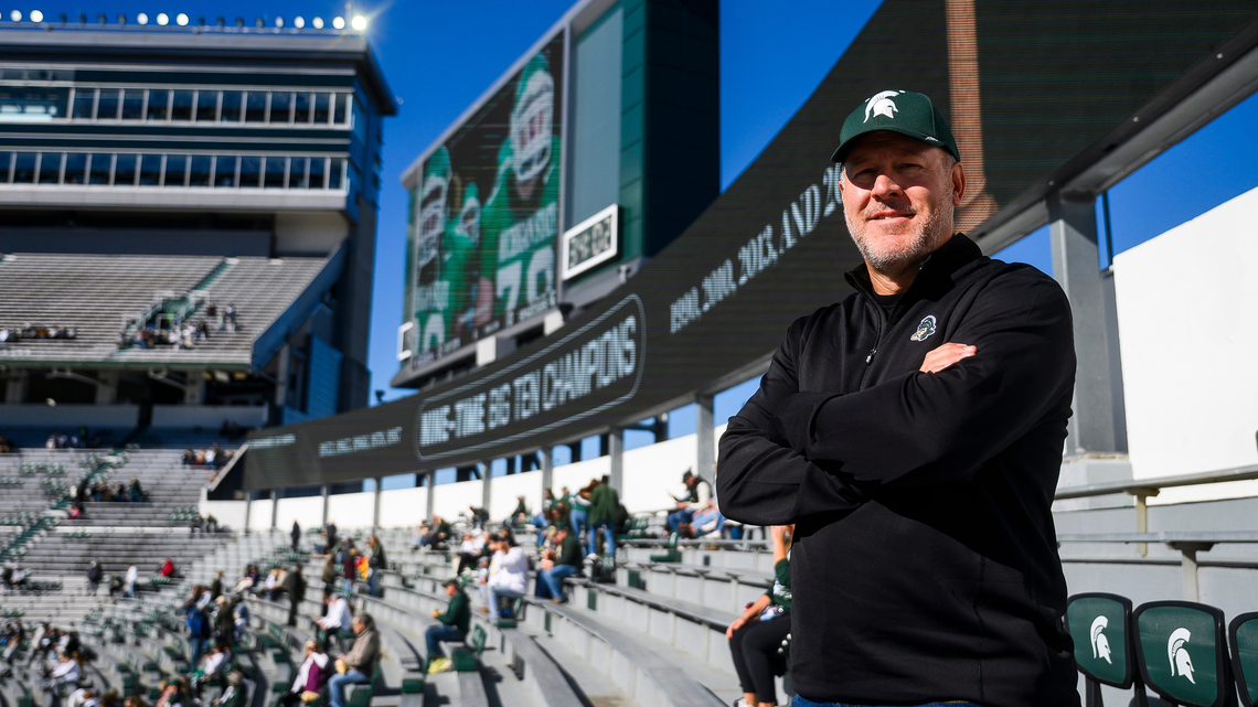 Michigan State University officials sued by another trustee over code's impact on speech rights 