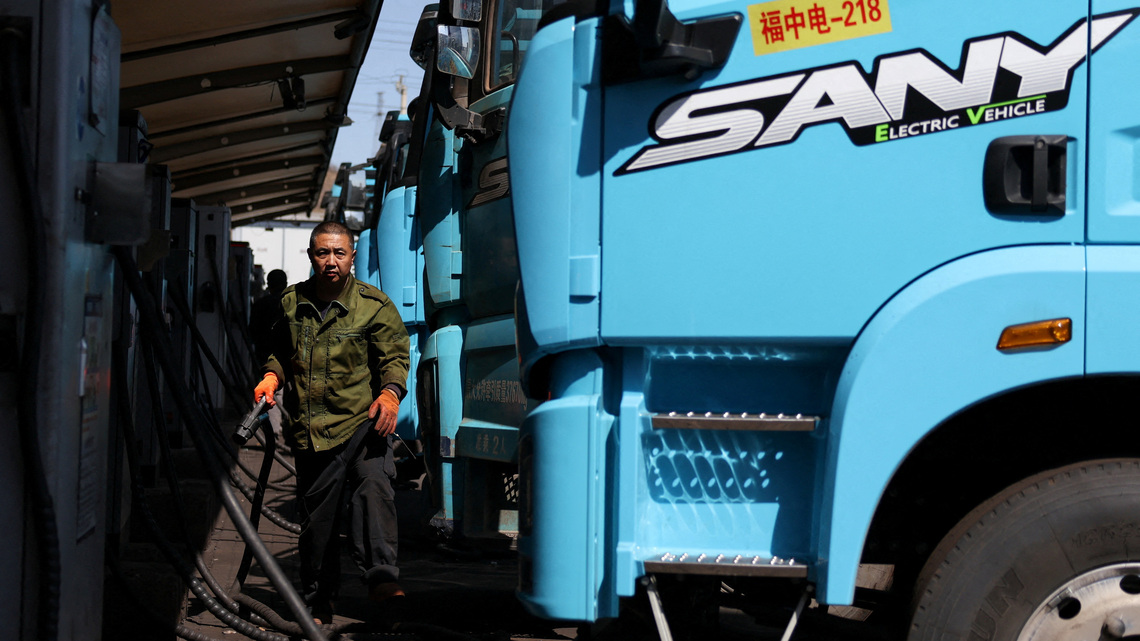 Iran war a boon for China's e-trucks, fuelling export surge