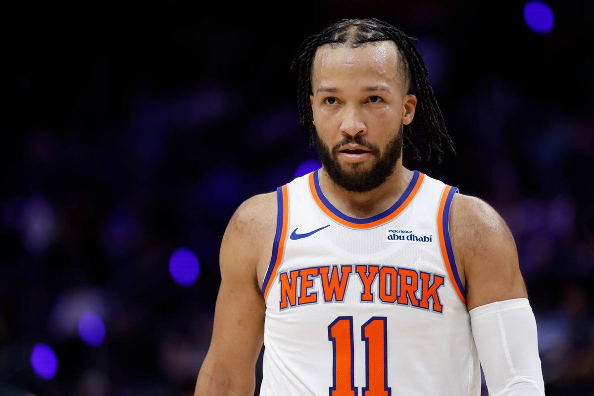  New York Knicks guard Jalen Brunson (11) 