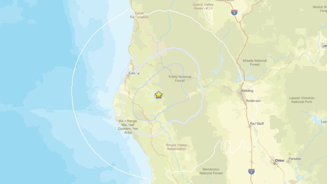 Update: Earthquake measuring 3.7 shakes area near Hydesville, CA on Sept. 7 