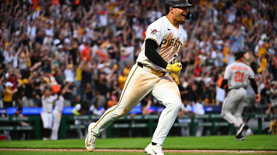 Nick Yorke plays hero in Pirates' walk-off win against Orioles 