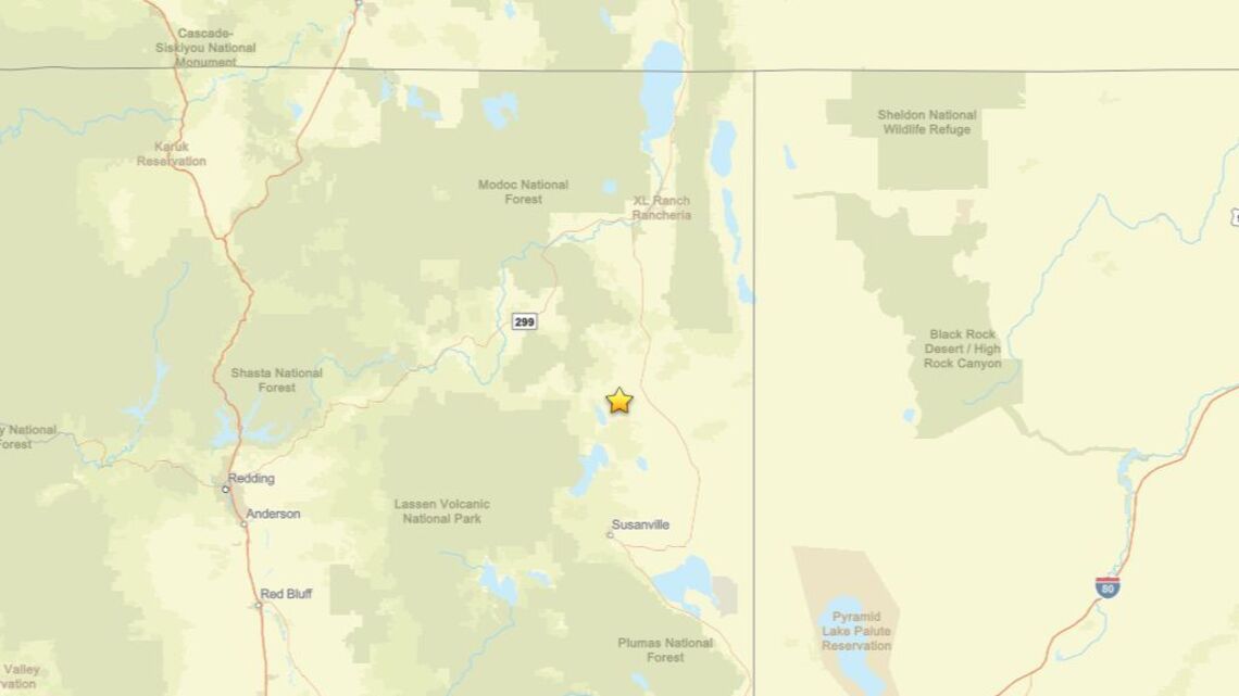 Update: Earthquake rattles region close to Likely, CA on Oct. 21 - 3.1 magnitude reported 