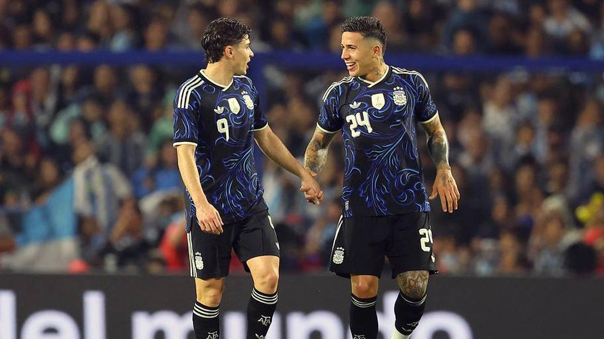  Argentina should face few issues in the group stage. | ALEJANDRO PAGNI/AFP/Getty Images 