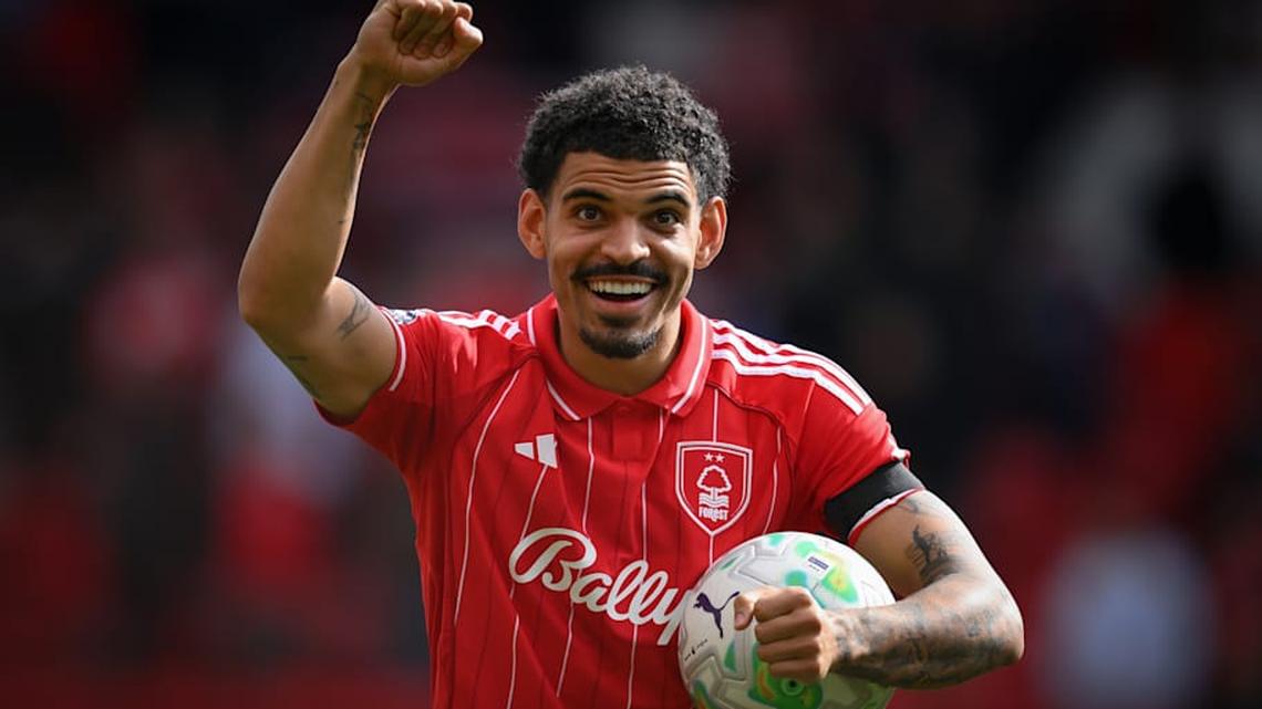  A first-ever hat-trick for Morgan Gibbs-White. | MI News/NurPhoto/Getty Images 