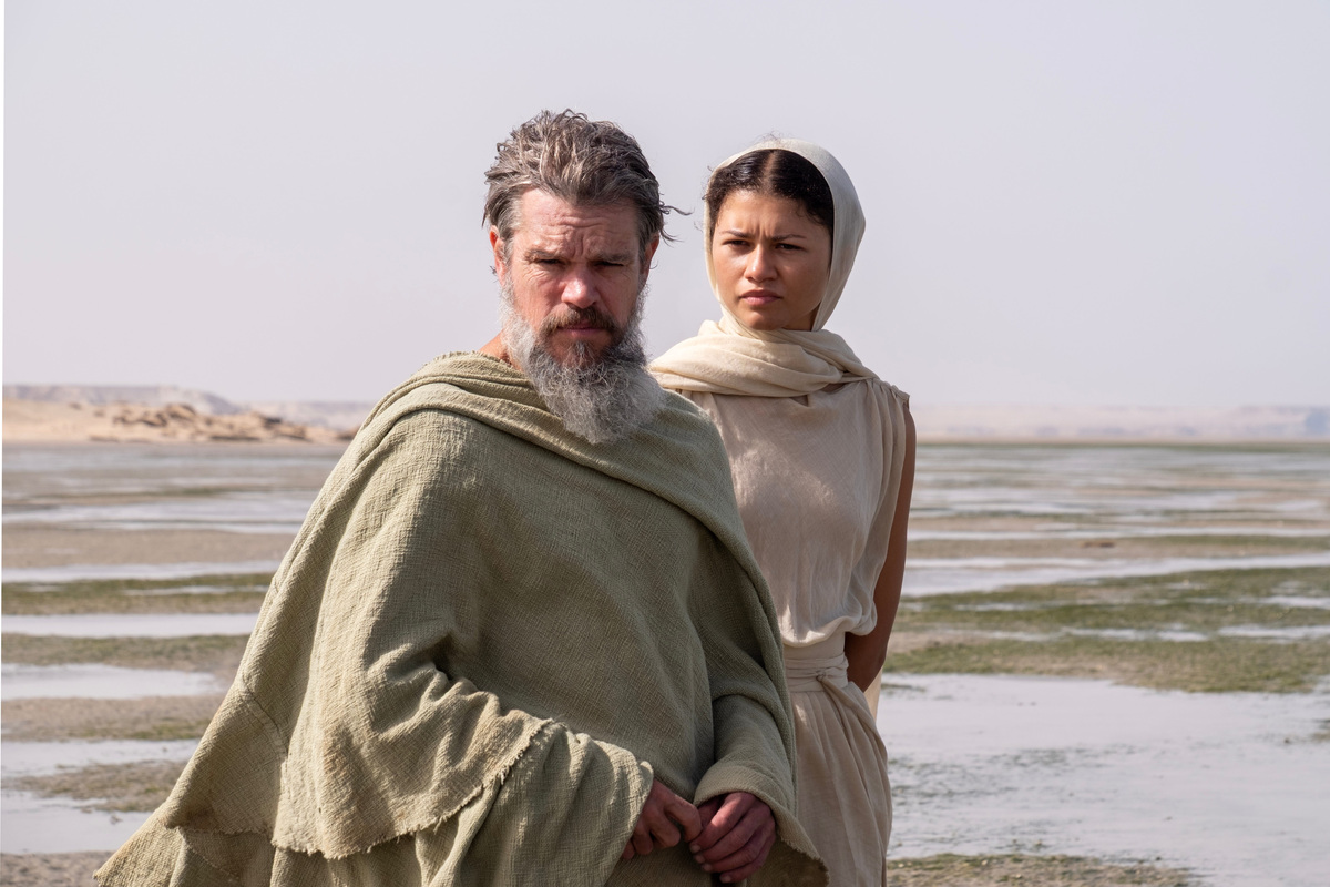 "The Odyssey," starring Matt Damon and Zendaya, is the first feature film shot entirely with IMAX cameras.