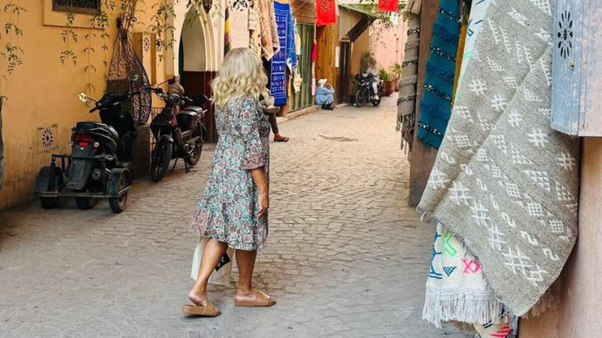  Getting lost in the Medinas of Morocco. Photo credit: Shelly Peterson 