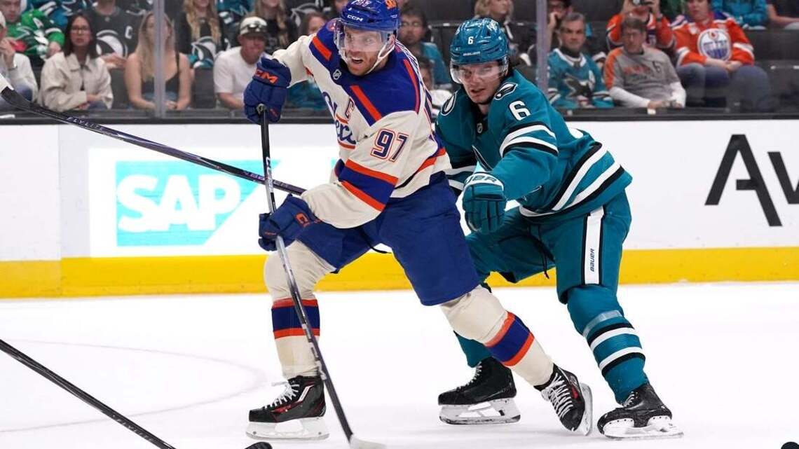 Macklin Celebrini scores in return, but Oilers stifle Sharks 
