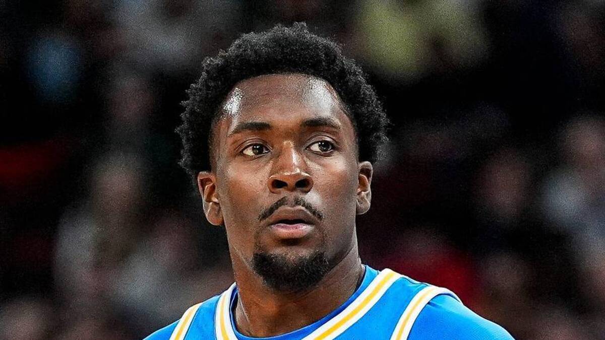  UCLA center Xavier Booker (1) looks on before a play against Michigan State during the first half of Big Ten tournament quarterfinal at United Center in Chicago on Friday, March 13, 2026. | Junfu Han / USA TODAY NETWORK via Imagn Images 