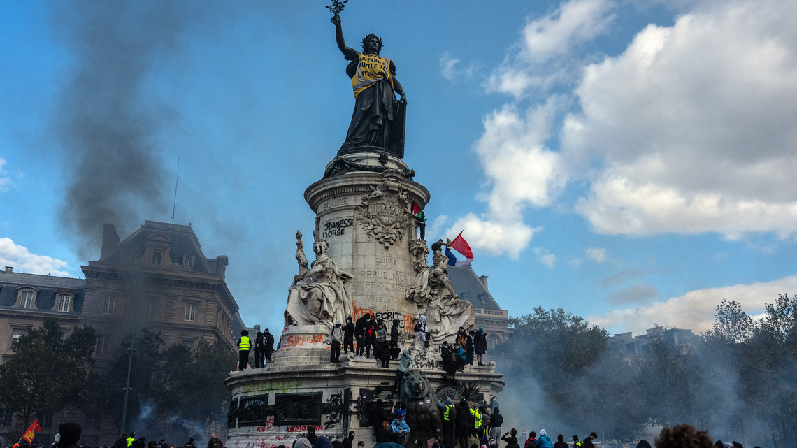 The protests in France are a ‘continuing conversation' for the Steelers before their game in Paris 