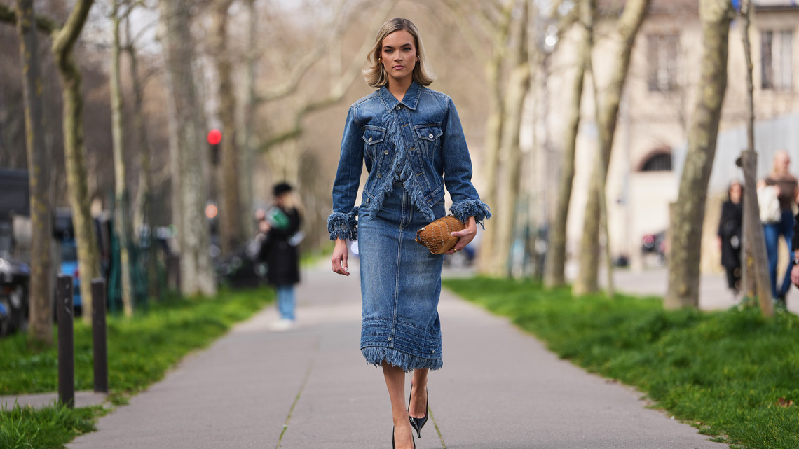 Wear-Everywhere Jean Skirts Are the Cool Denim Trend You'll See All Fall 