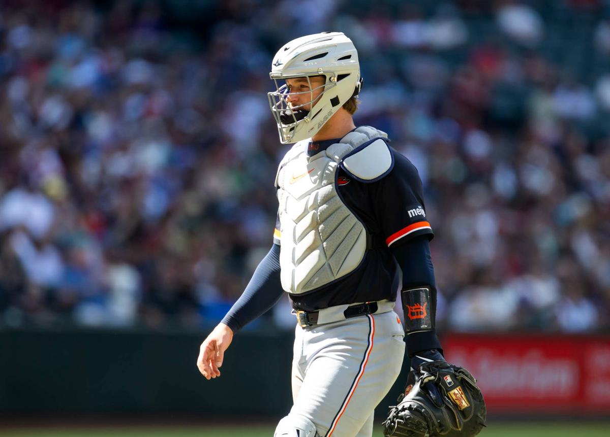  Dillon Dingler's roster availability creates actionable fantasy baseball acquisition value. Mark J. Rebilas-Imagn Images