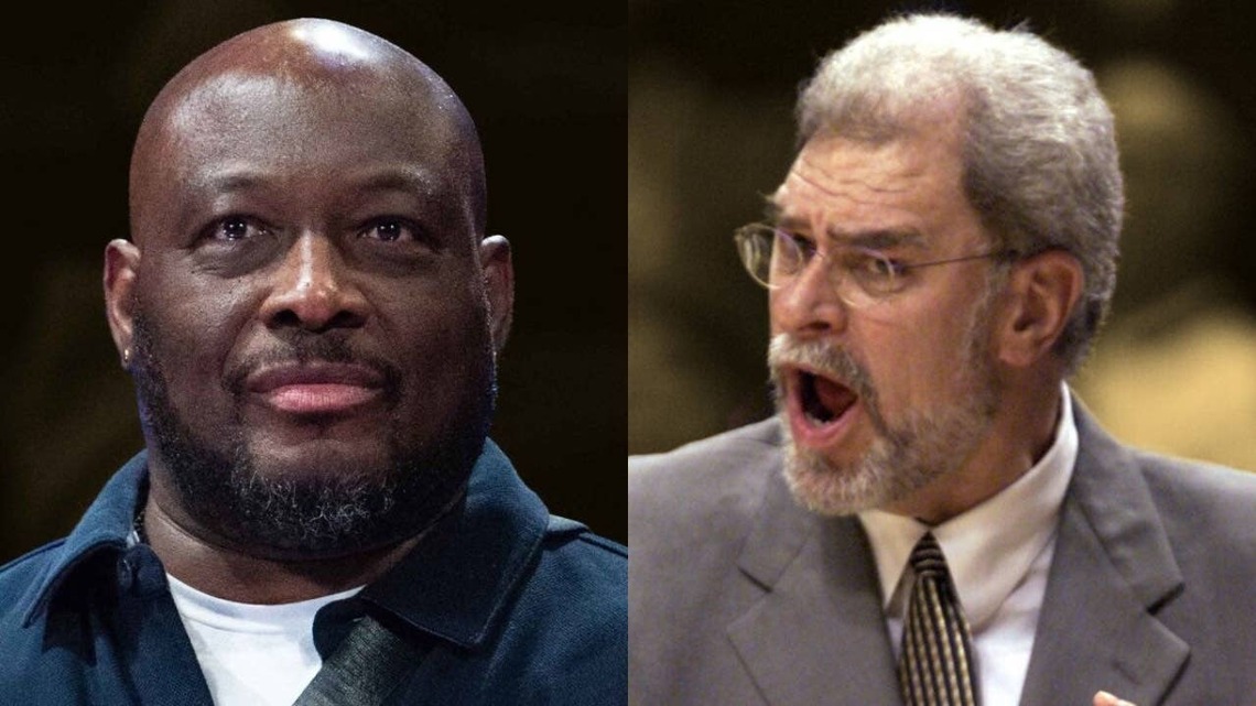 "It was called 'Sit your a-s over there and never play'" - Mitch Richmond on the book Phil Jackson gave him during his sour Lakers stint 