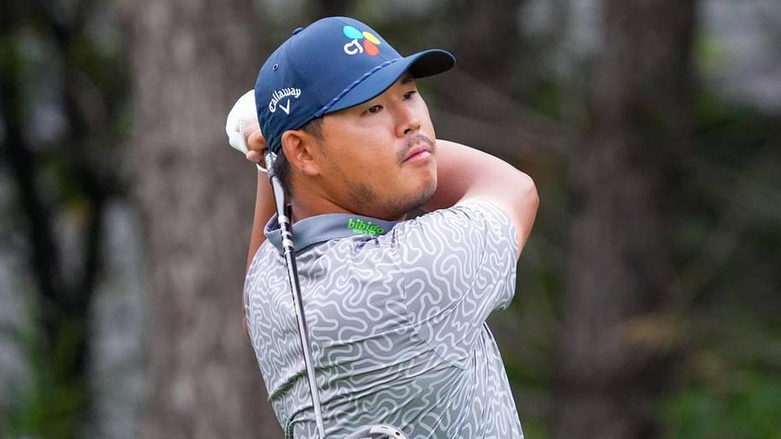 Si Woo Kim Misses Historic Feat With Bogey on Last, Still Grabs CJ Cup Byron Nelson Lead