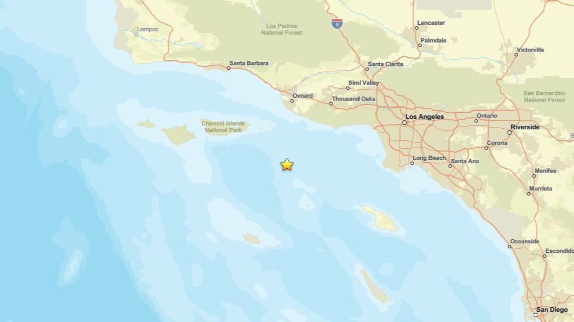 Update: Earthquake measuring 2.7 shakes area close to Santa Barbara Is., CA on Aug. 18 