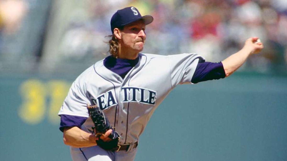  Randy Johnson was the ultimate intimidator on the mound. | RVR Photos-Imagn Images 