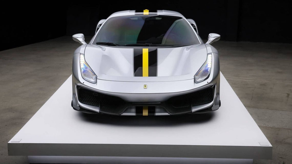 2019 Ferrari 488 Pista With 5K Miles Is Bid to $735,000 on Bring a Trailer With 7 Days Left 