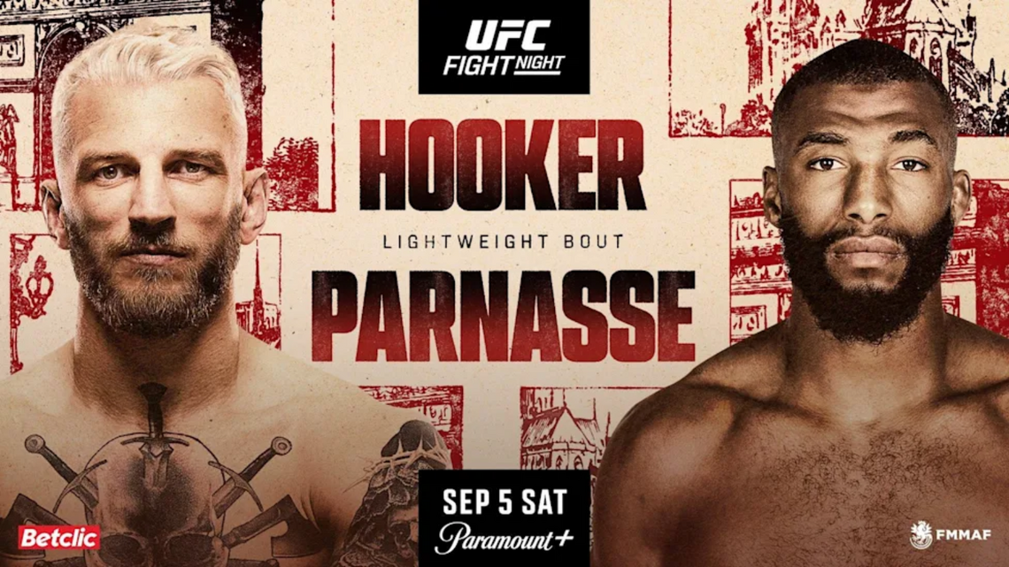 UFC Paris: Hooker vs. Parnasse live results