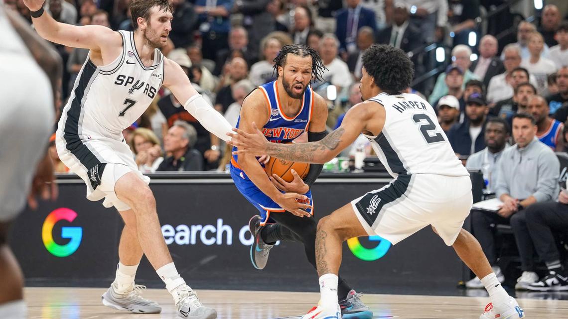 NBA Fans Accused Refs Of 'Rigging' Game 2 For Knicks vs. Spurs 
