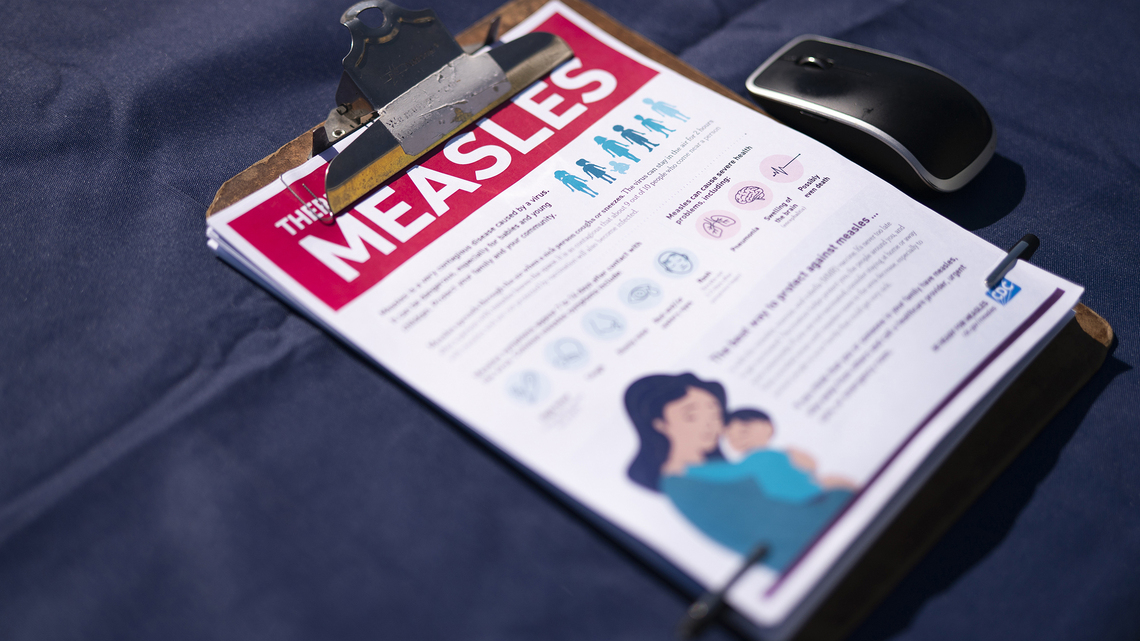 Measles cases reach 4,080 for the year - the highest in decades