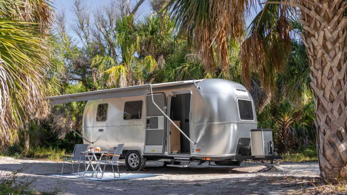 The Airstream World Traveler.