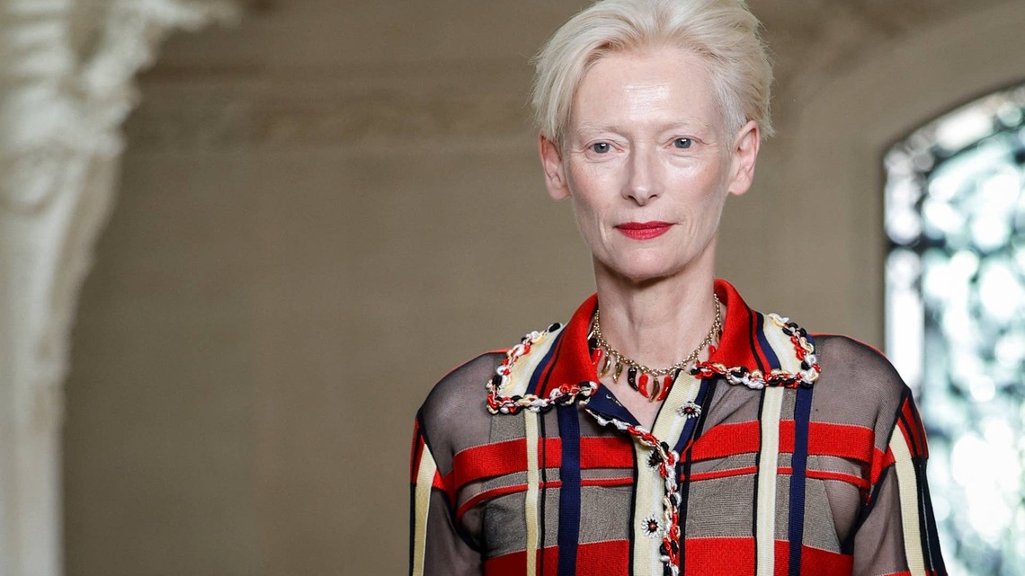 Tilda Swinton's Stunning Blonde Daughter Joins Her at Paris Fashion Week in a Rare Public Outing 