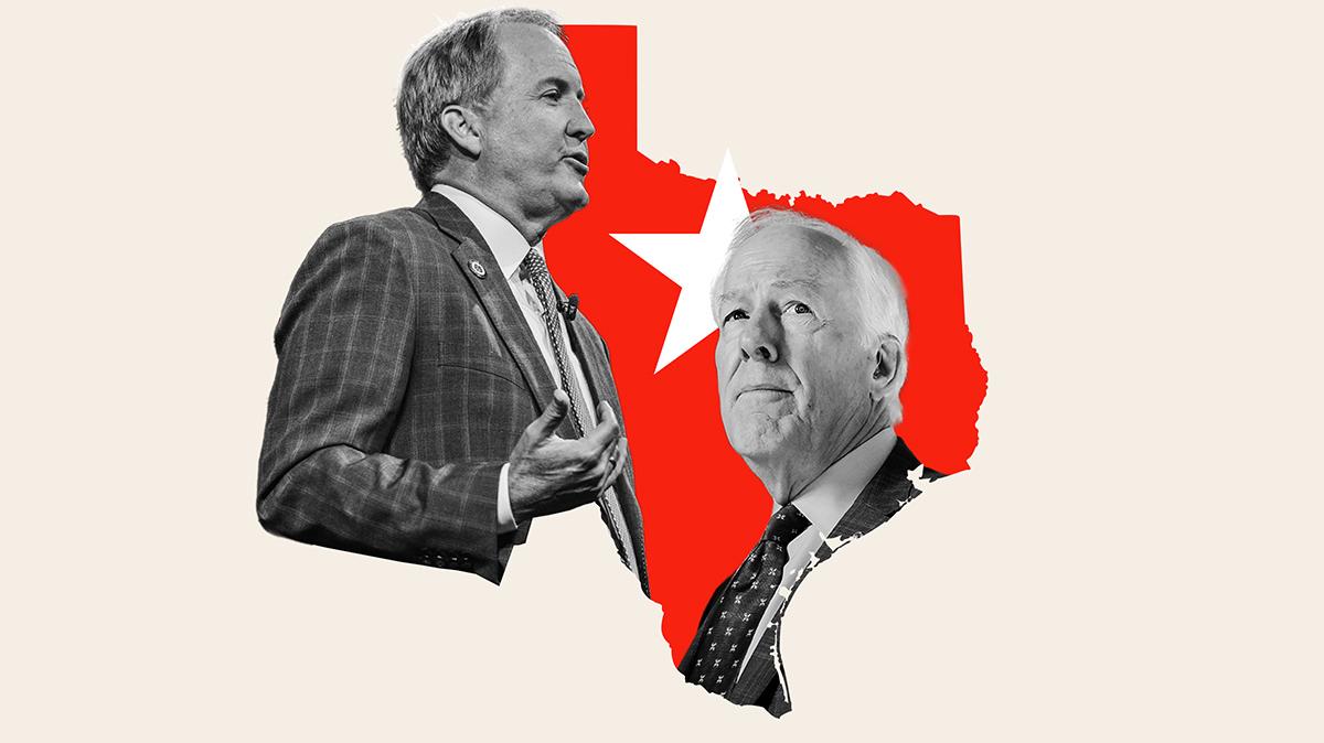 John Cornyn vs. Trump-Backed Ken Paxton Final Polls and Odds. Republican Texas Senator John Cornyn is up against President Donald Trump's pick, state Attorney General Ken Paxton, in a GOP runoff vote Tuesday, May 26, 2026.