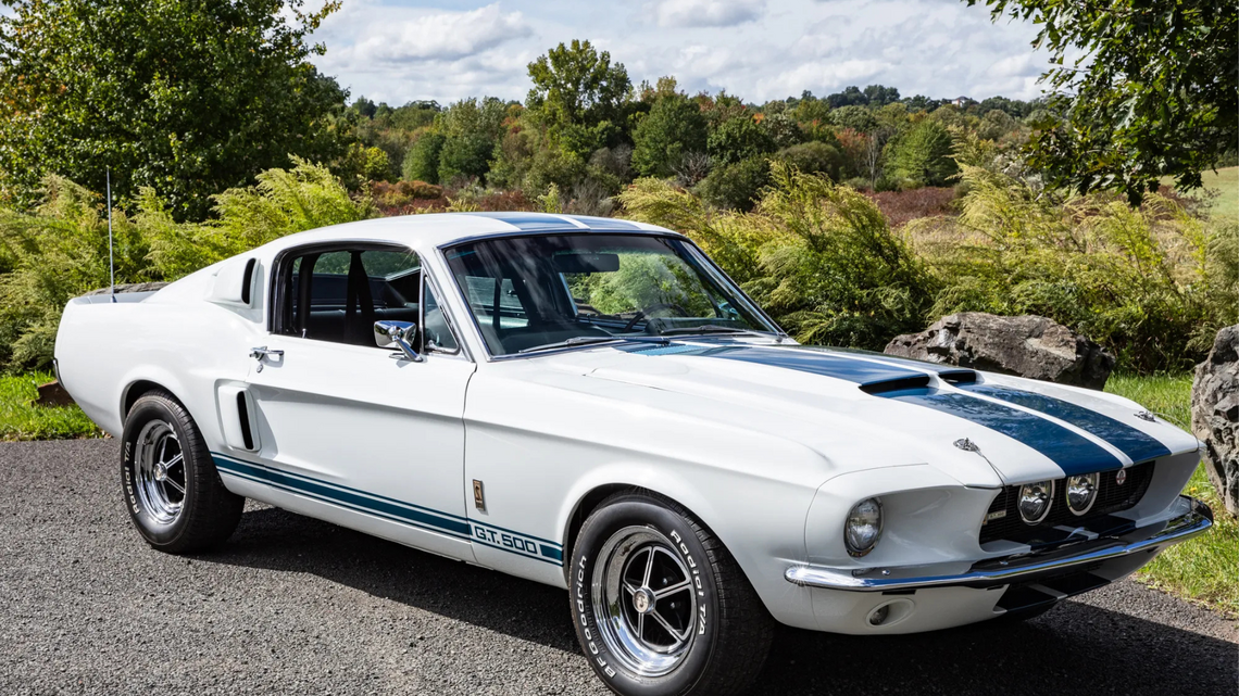 1967 Ford Shelby Mustang GT500 for Sale With Just 1,100 Miles Shown