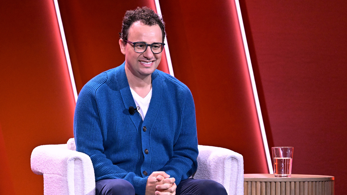 Anthropic Co-founder and CEO Dario Amodei speaks at the "How AI Will Transform Business in the Next 18 Months" panel during INBOUND 2025 Powered by HubSpot at Moscone Center on Sept. 4, 2025, in San Francisco.