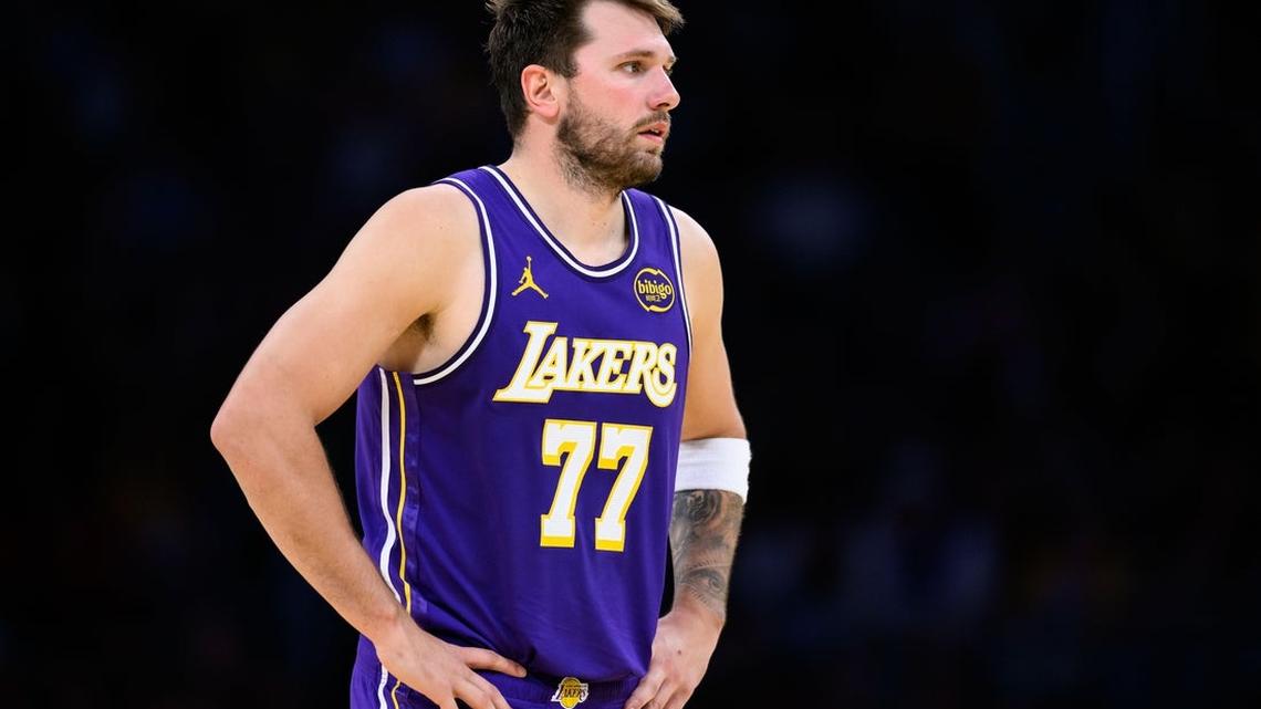 Luka Doncic returns as LeBron James, Lakers take on visiting Cavs 
