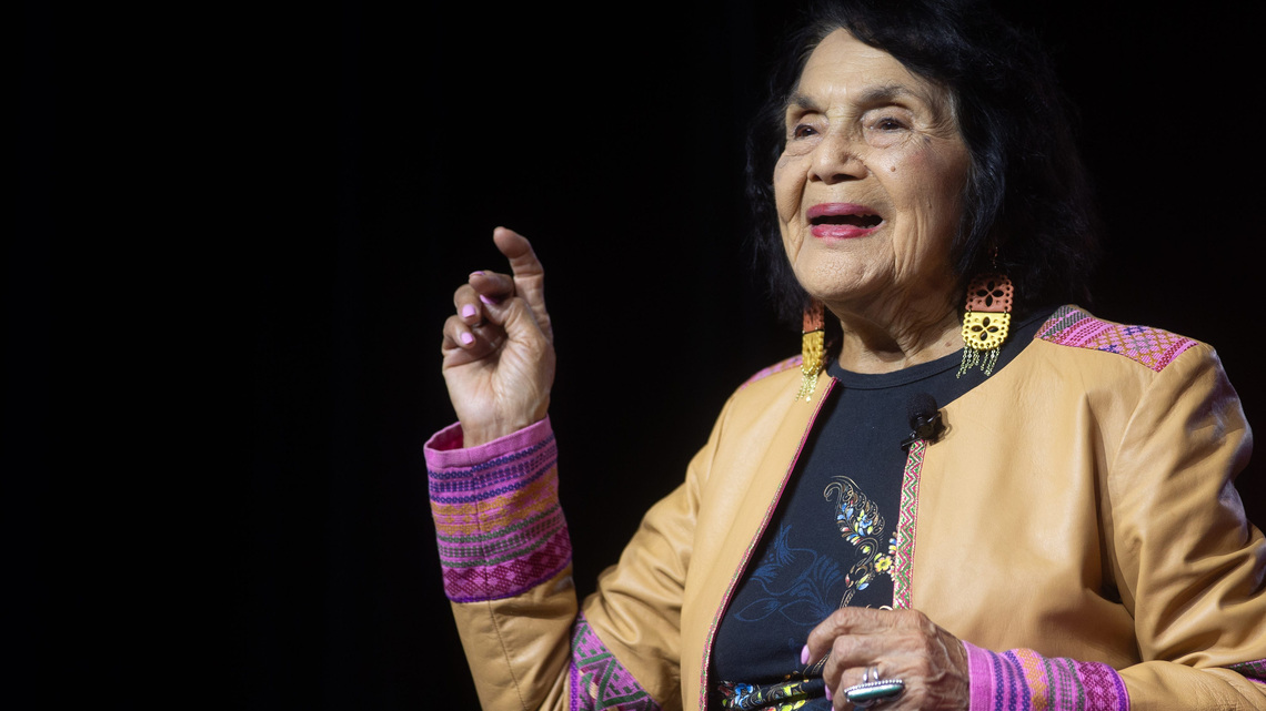 Dolores Huerta was a giant in the farm labor movement. That’s only part of her identity