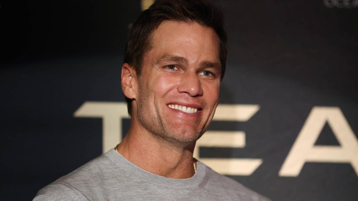 Former NFL star and current Fox analyst Tom Brady.
