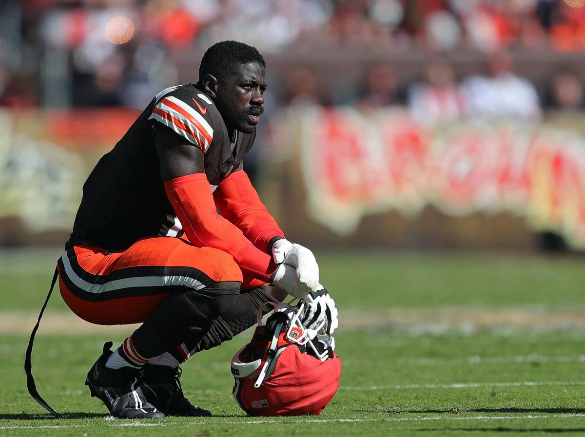  Cleveland Browns linebacker Jeremiah Owusu-Koramoah (6) Jeff Lange / USA TODAY NETWORK via Imagn Images