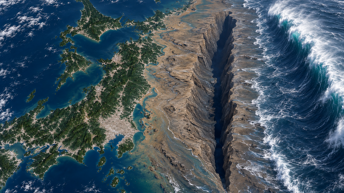 Japan's ‘Underwater Mount Everest' Unleashed a 124-Foot Tsunami and It Could Happen Again 