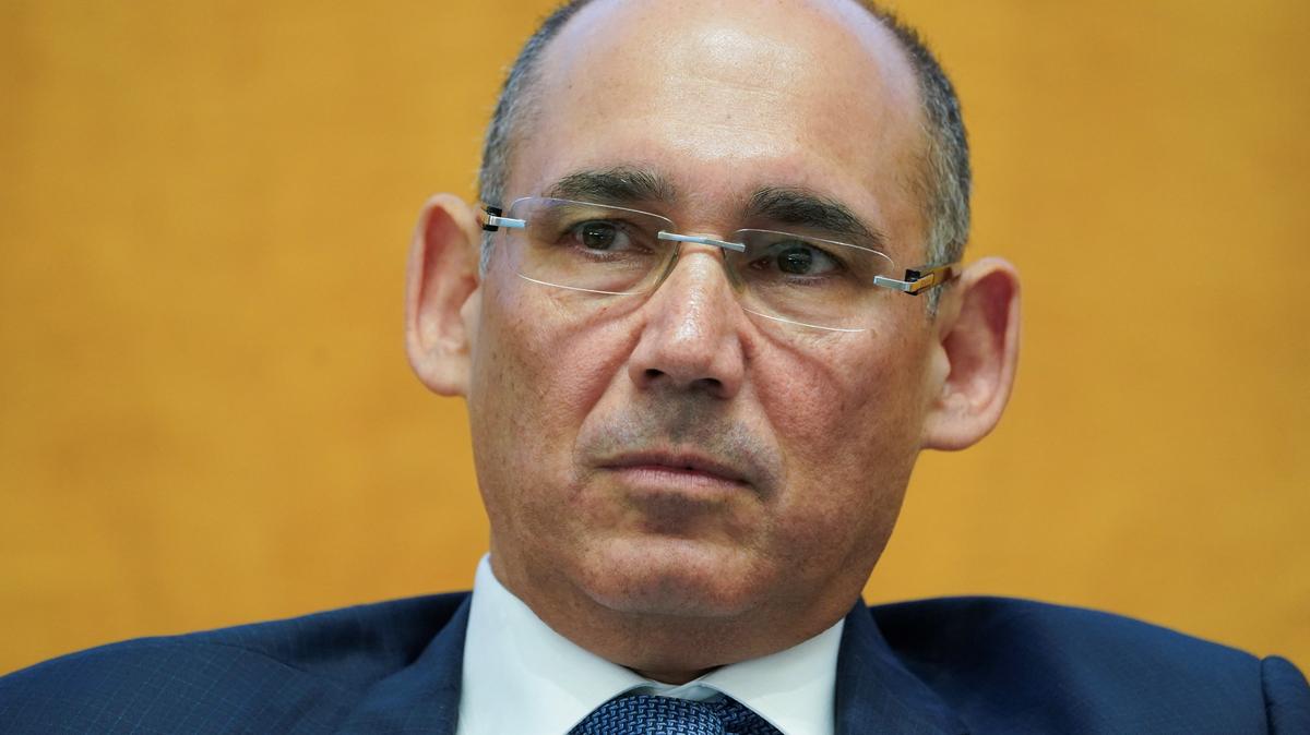 Bank of Israel Governor Amir Yaron listens to remarks on "Monetary Policy Challenges in a Global Economy" during the international Monetary Fund's (IMF) annual research conference on "Global Interdependence" in Washington, U.S., November 9, 2023. REUTERS/Kevin Lamarque