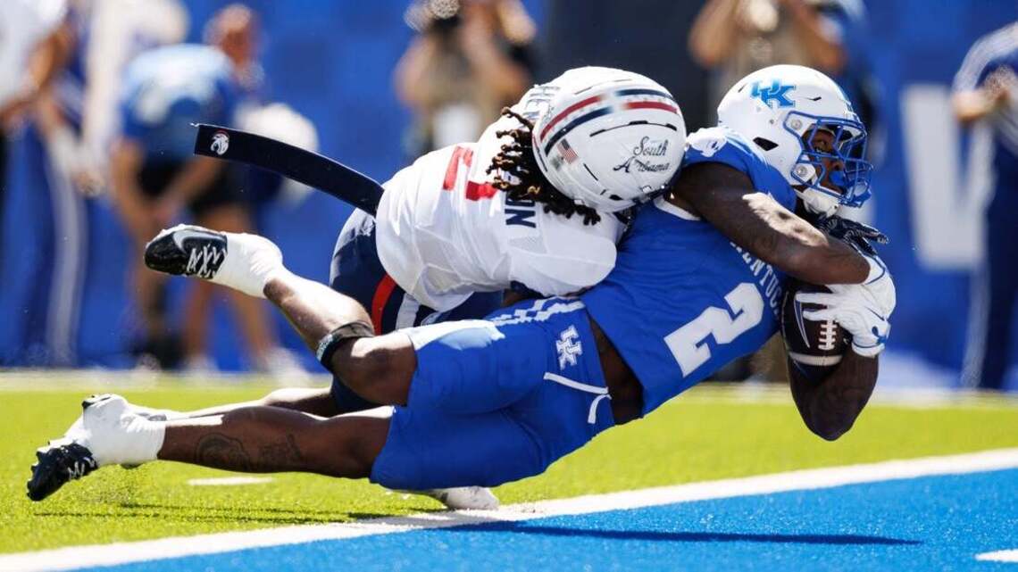 Kentucky runs past South Alabama behind 386 rushing yards, 5 TDs 