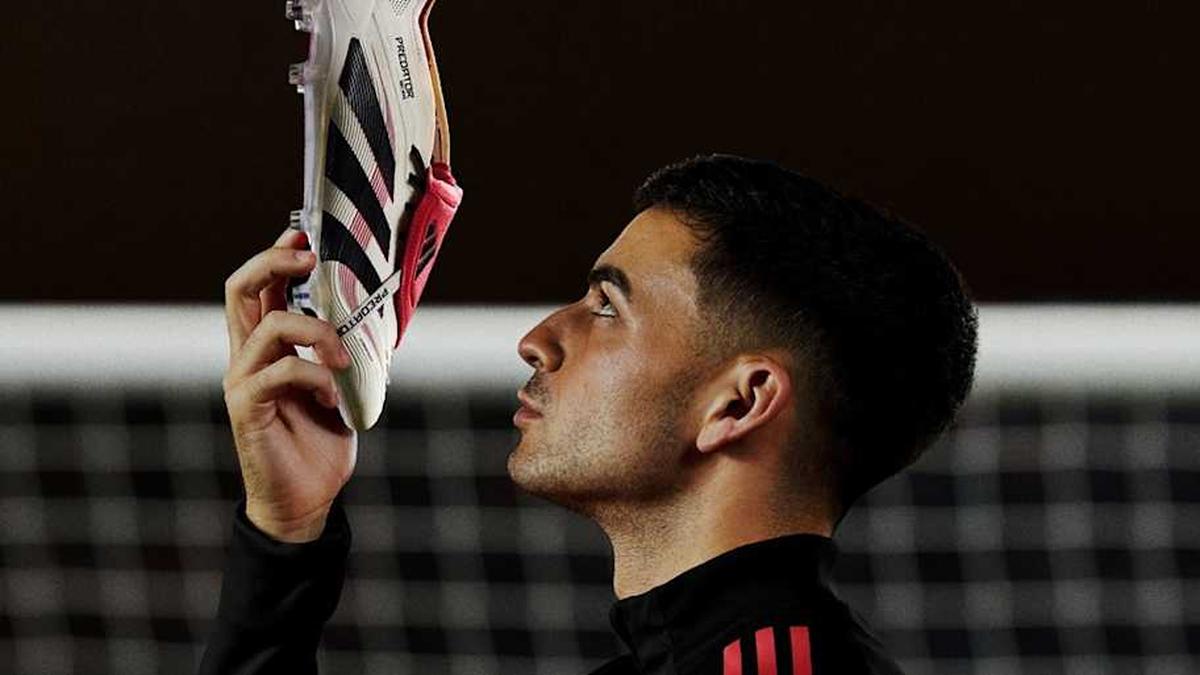  Pedri is another of adidas' big stars. | adidas 