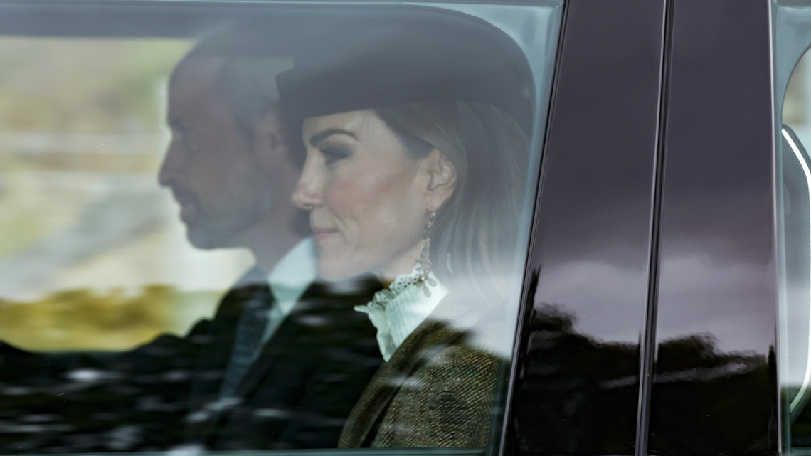 William and Kate Join Royals at Church Ahead of Harry and Meghan's Return 