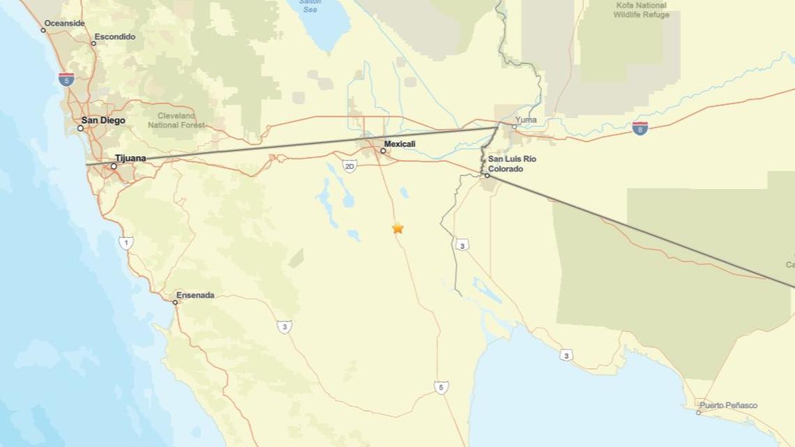 Update: Earthquake of 2.4 magnitude detected close to Alberto Oviedo Mota, B.C., MX on March 16 