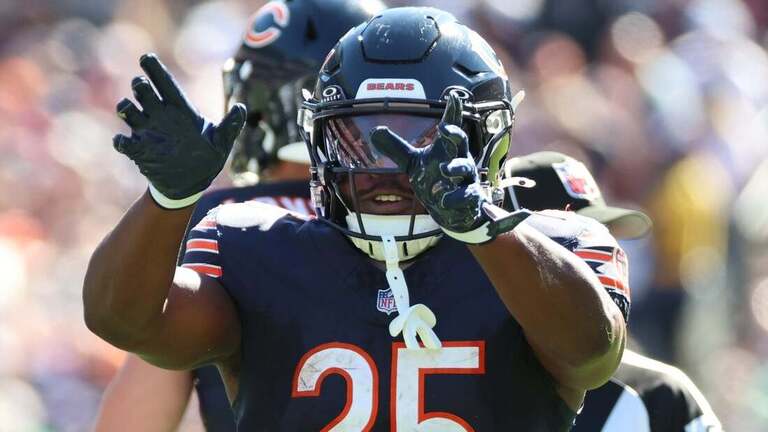 Bears RB Kyle Monangai (toe) out vs. Packers