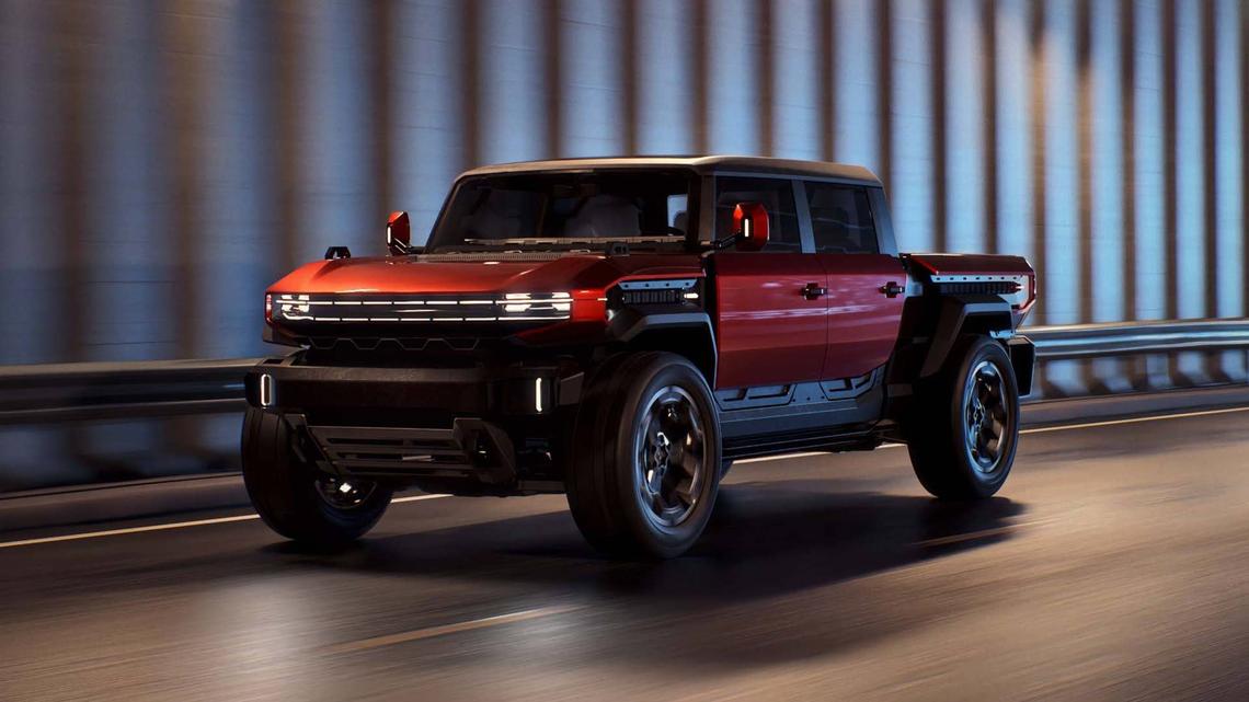 GMC Hummer X Concepts Hint At A Smaller, Smarter Hummer EV 