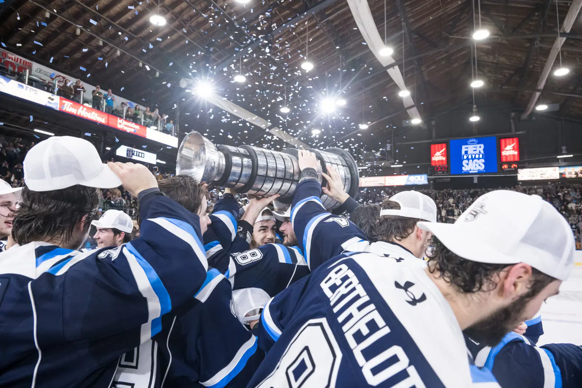  The Chicoutimi Sagueneens went 16-4 to win the QMJHL playoffs. (Vincent Ethier-QMJHL) 