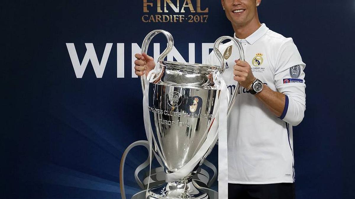  Cristiano Ronaldo won four Champions League titles with Real Madrid. | Angel Martinez/Real Madrid/Getty Images 