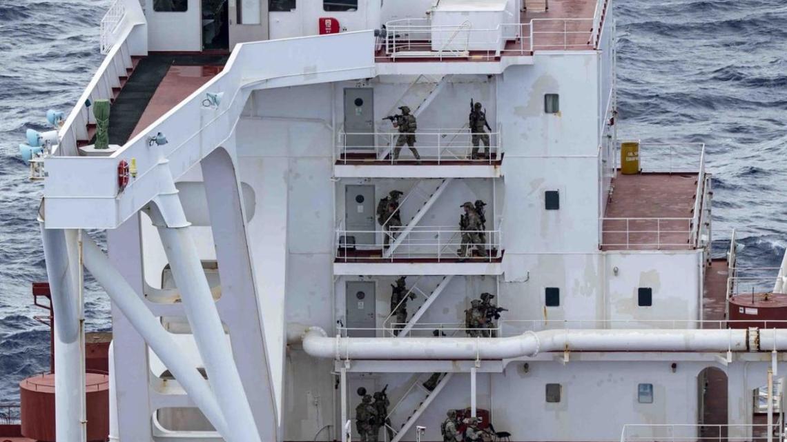 U.S. military intercepts Venezuela-linked oil tanker in Indian Ocean 