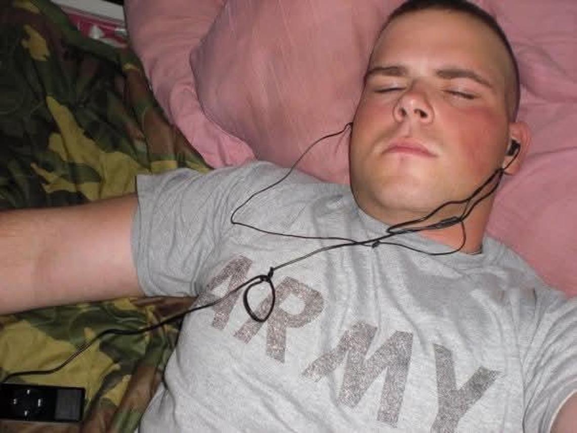  The author at Forward Operating Base Iskandariyah in 2007, resting between missions. (Photo courtesy of Jarrod Toothman) 