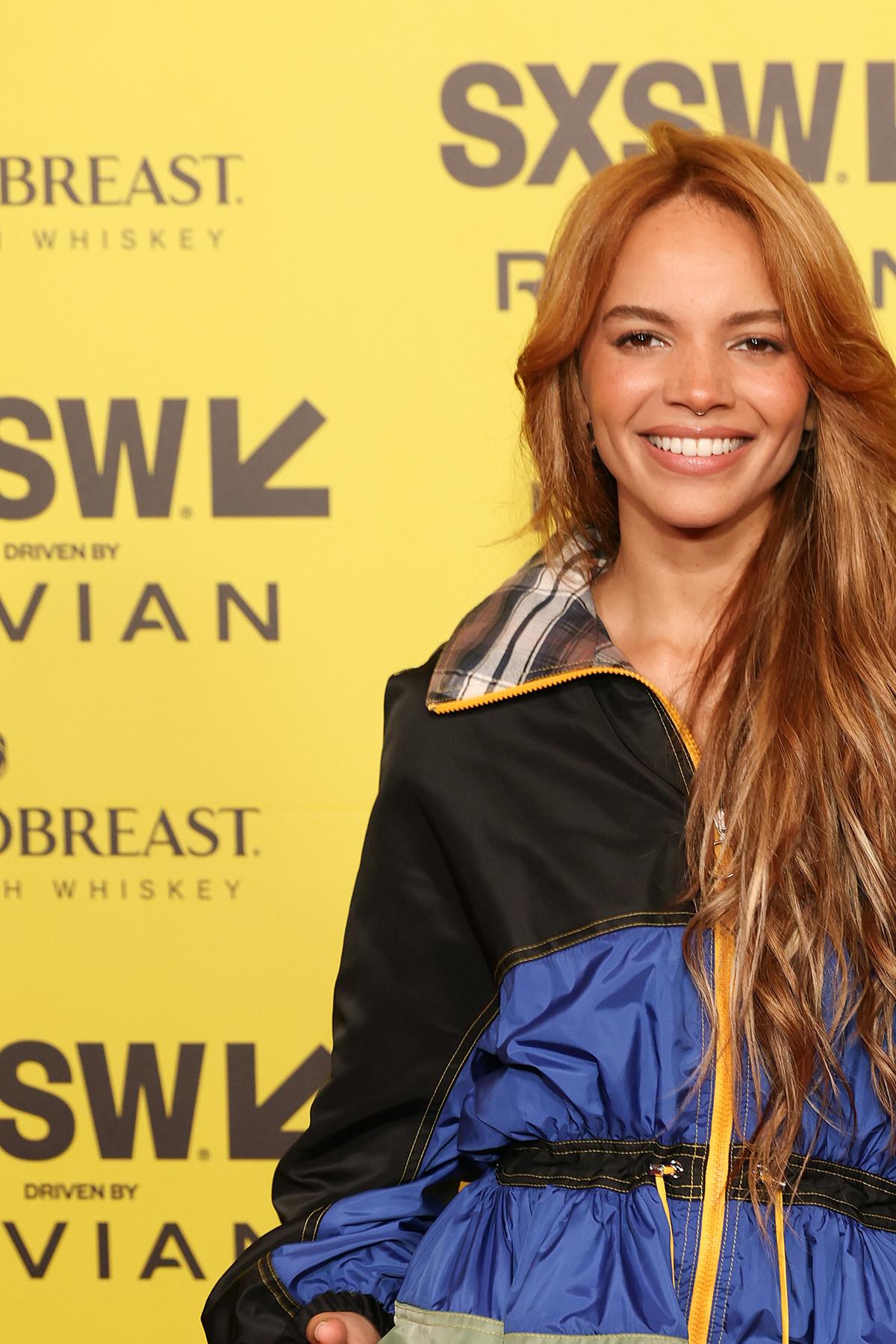  Leslie Grace.Photo by Mat Hayward/Getty Images for Live Nation Studios 
