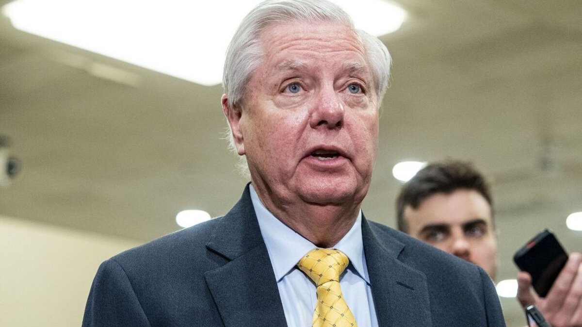 A bipartisan group of senators, including Sen. Lindsey Graham, R-S.C., pictured -- on Friday reached an agreement with the Trump administration on a long-stalled effort to sanction buyers of Russian energy resources. File Photo by Bonnie Cash/UPI