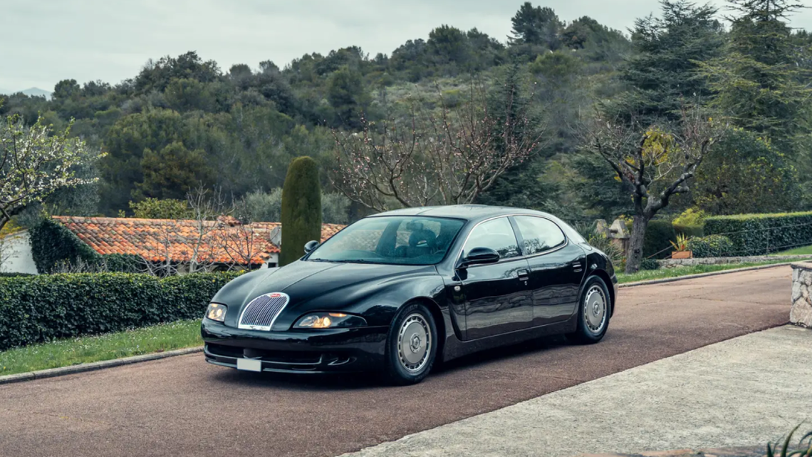 This Ultra-Rare 4-Door Bugatti EB112 Might Be the Strangest Bugatti You've Never Seen 