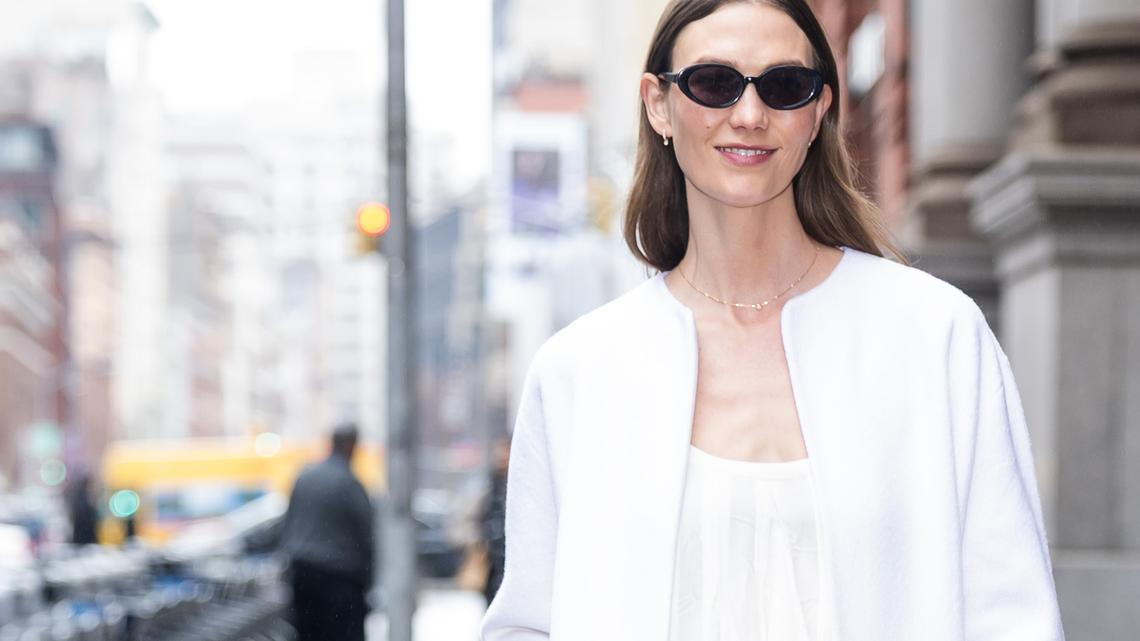Karlie Kloss Is Making These Easy Pants Spring's Chic Denim Alternative 