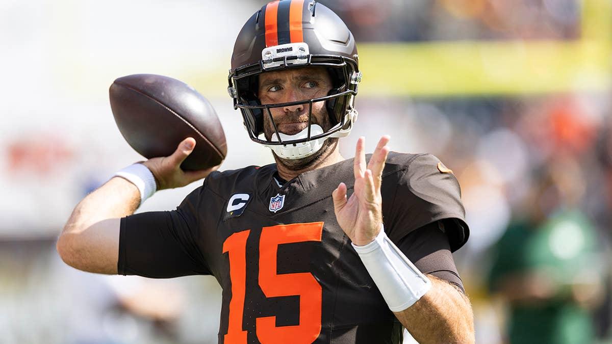  Cincinnati Bengals QB Joe Flacco (15). Scott Galvin-Imagn Images