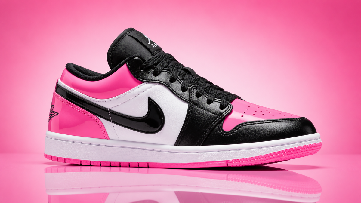  Air Jordan 1 Low Pinksicle Side View Nike RabaKali